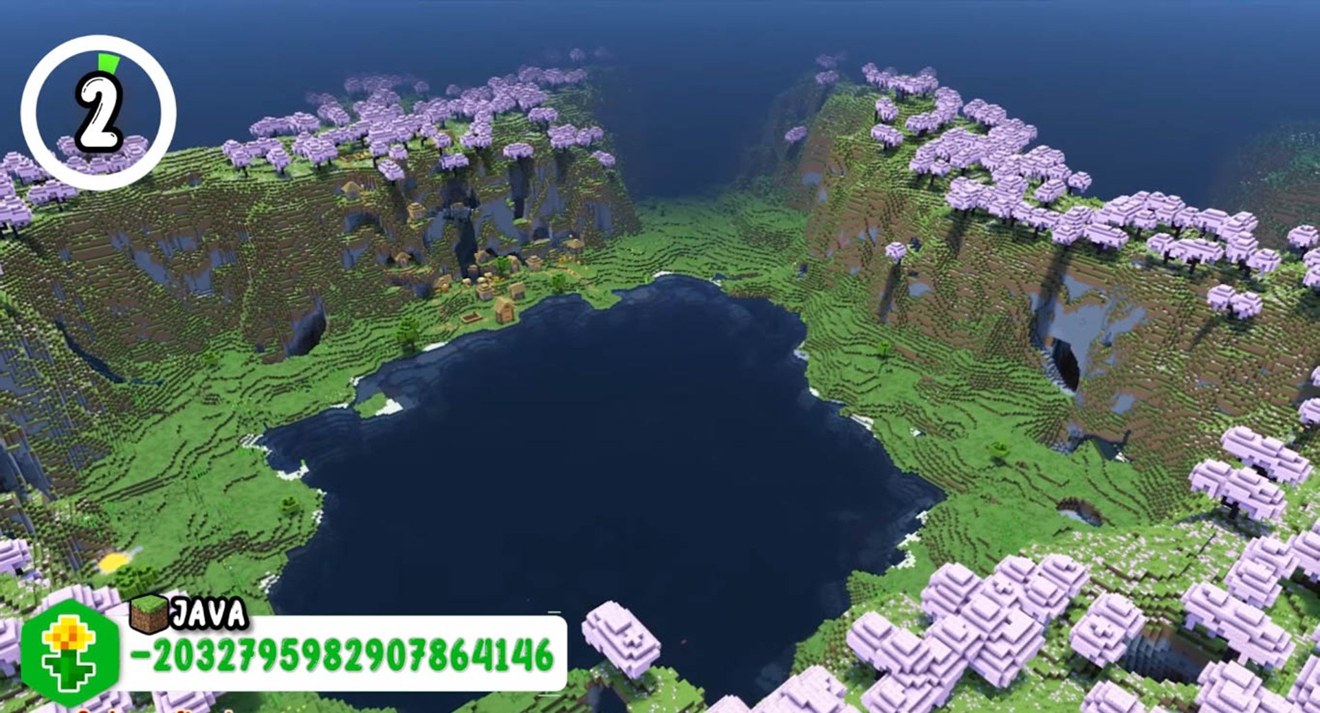 Minecraft seed -2032795982907864146 — скриншот 1