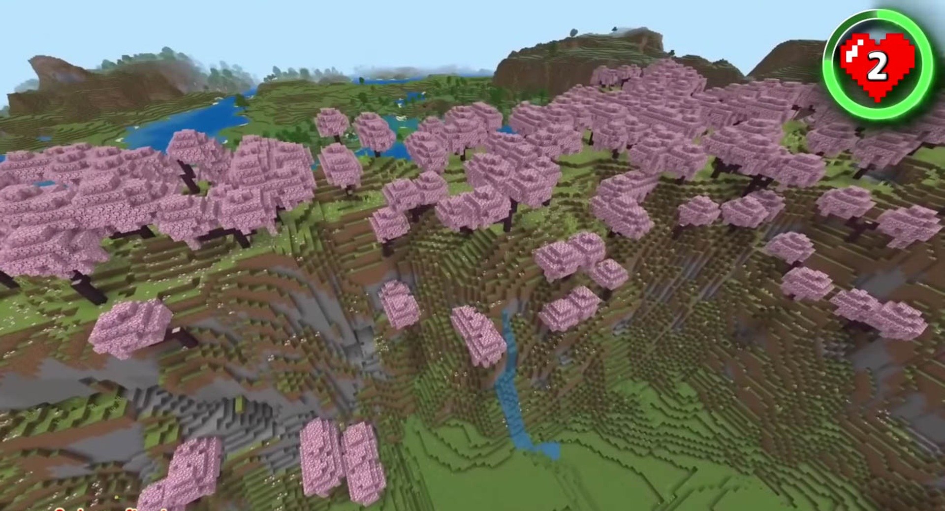 Minecraft seed -2032795982907864146 — скриншот 1