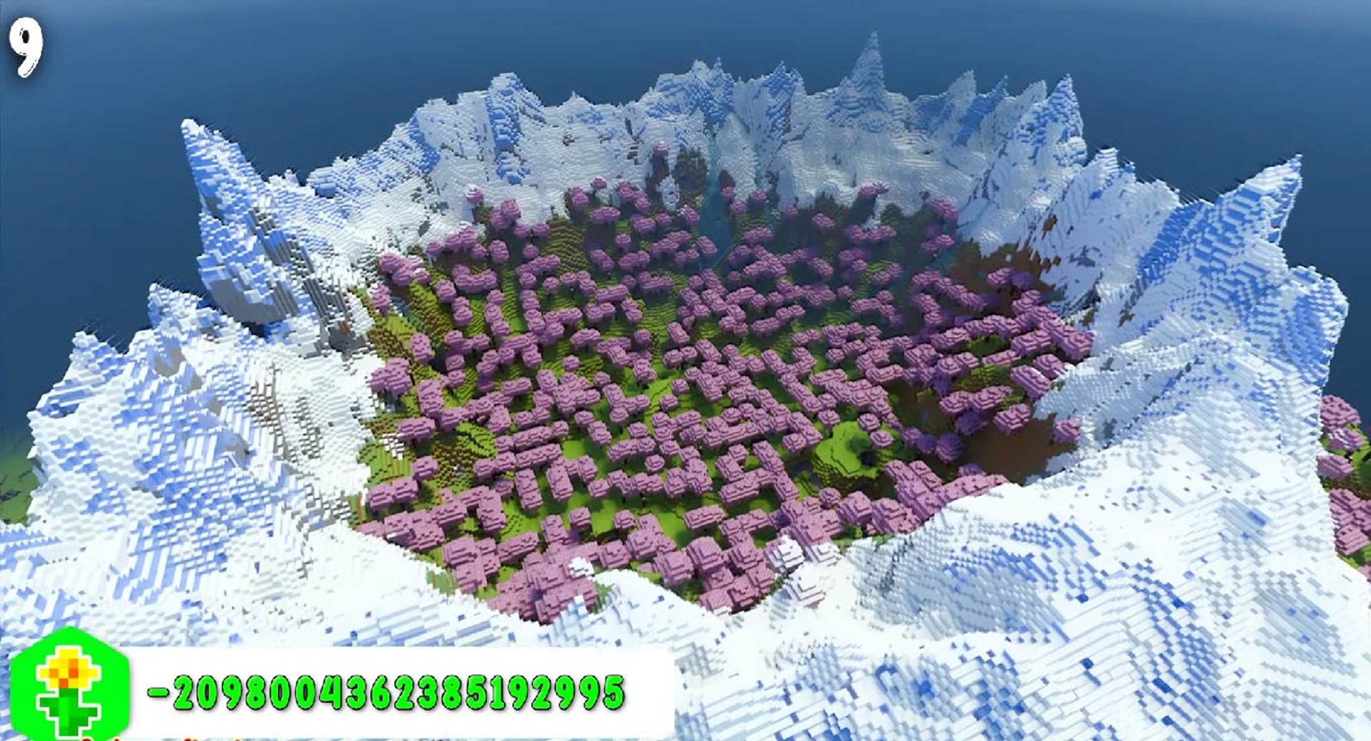 Minecraft seed -2098004362385192995 — скриншот 1