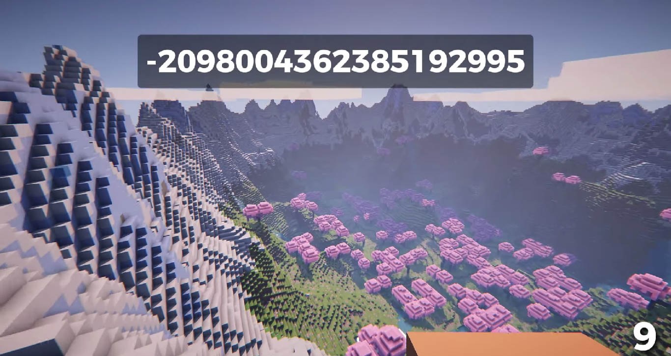 Minecraft seed -2098004362385192995 — скриншот 1