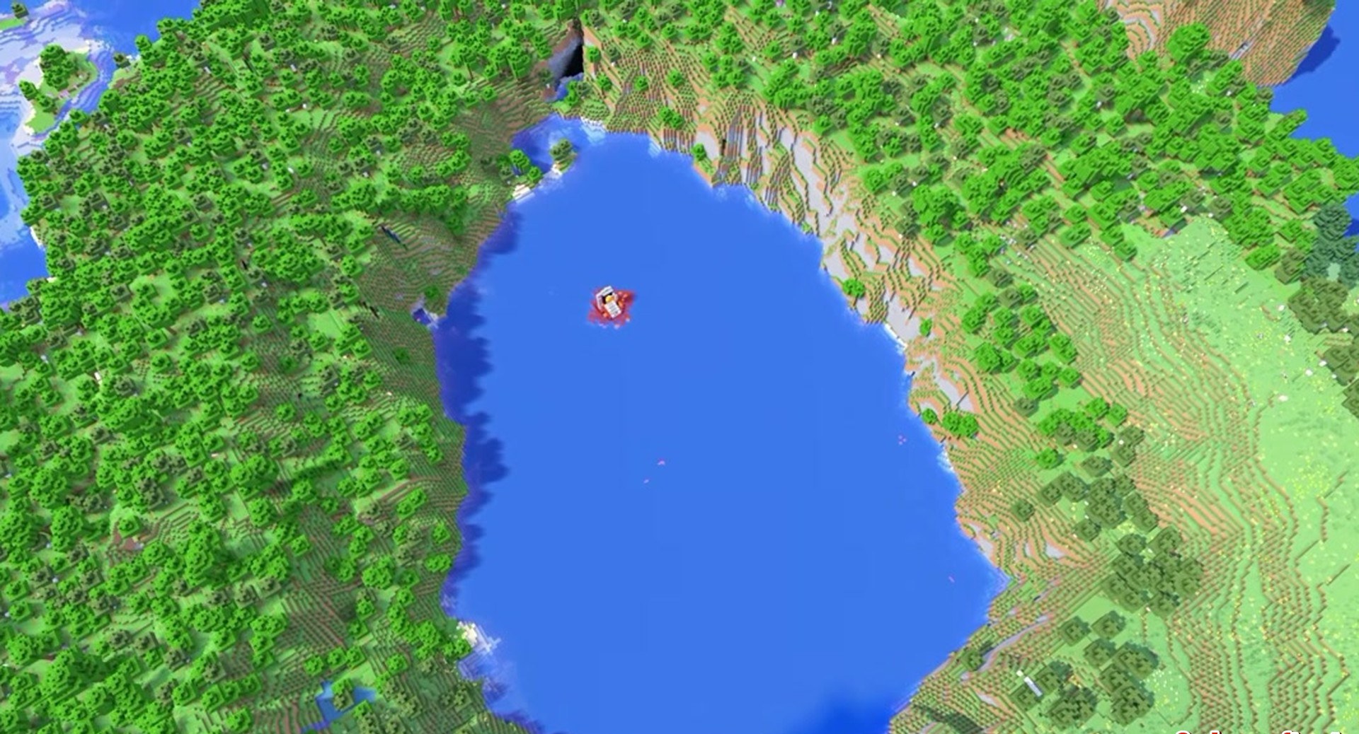 Minecraft seed -2192690068576007552 — скриншот 1