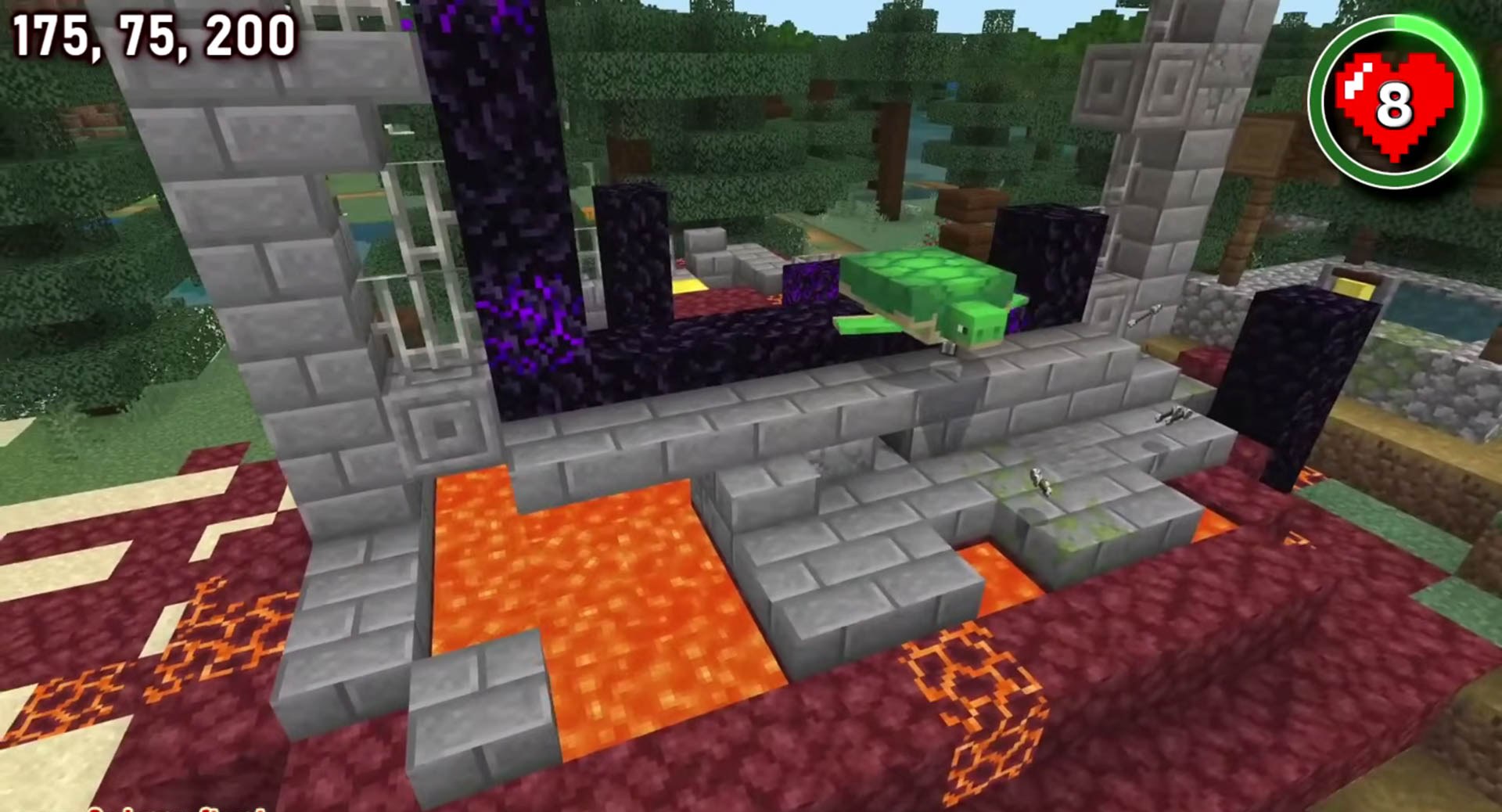 Minecraft seed -2377704980335406822 — скриншот 1