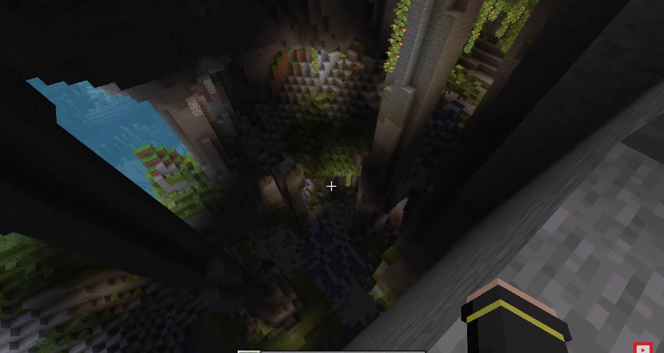 Minecraft seed -2489083219052320482 — скриншот 1