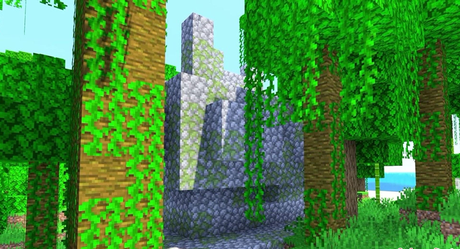 Minecraft seed -2634042832057963959 — скриншот 1