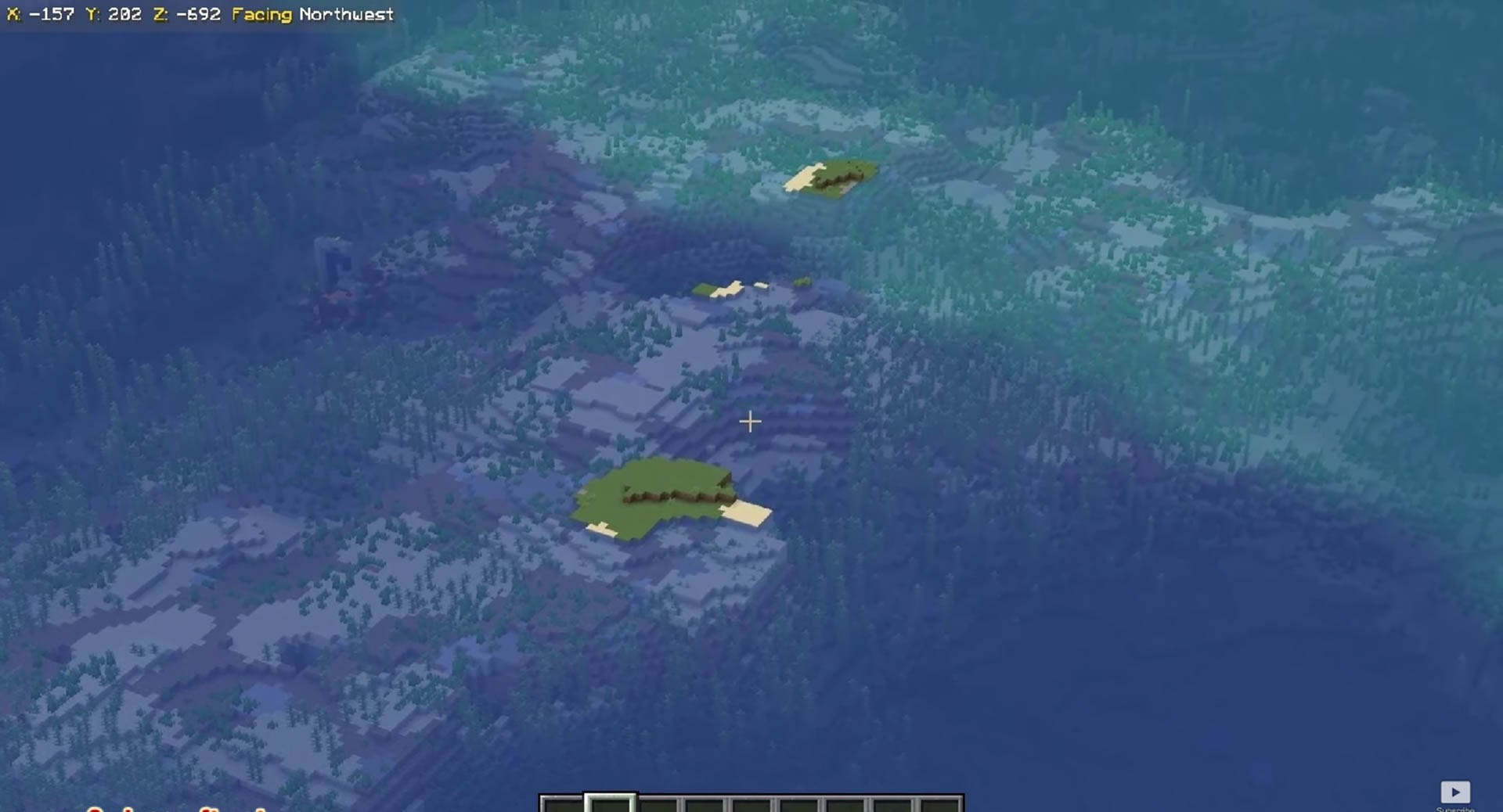 Minecraft seed -2726085149442701246 — скриншот 1