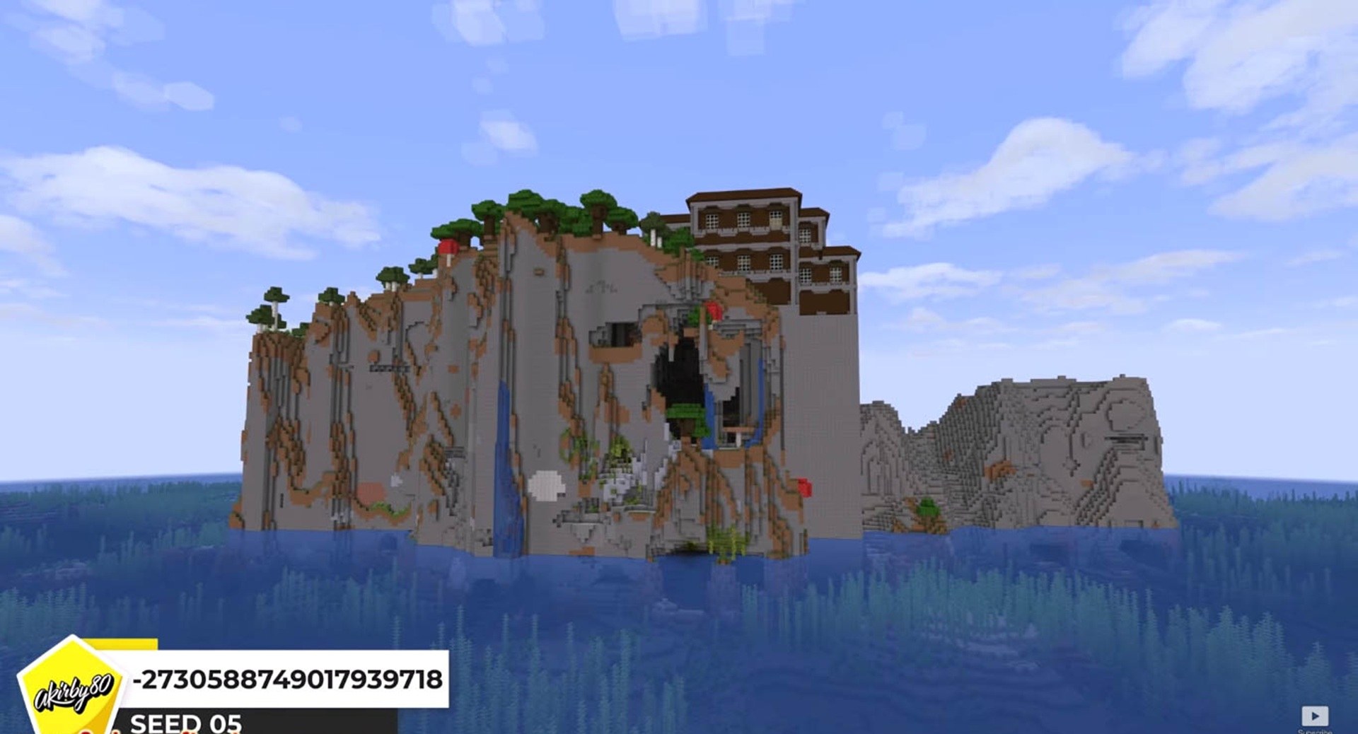 Minecraft seed -2730588749017939718 — скриншот 1