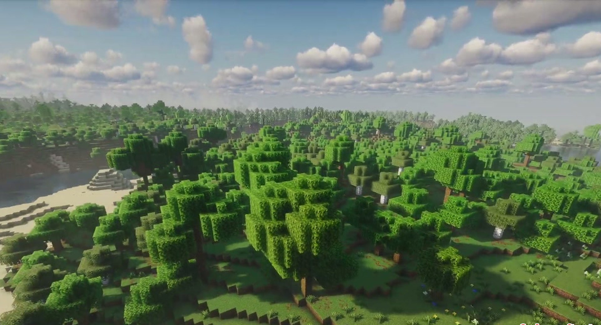 Minecraft seed -2914001633260193827 — скриншот 1