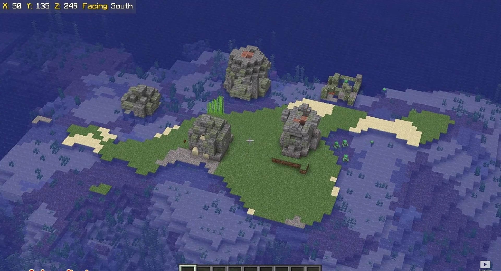 Minecraft seed -3177571012084332132 — скриншот 1