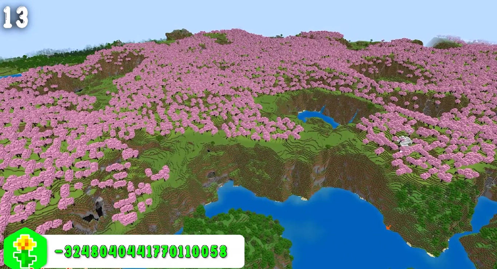 Minecraft seed -3248040441770110058 — скриншот 1