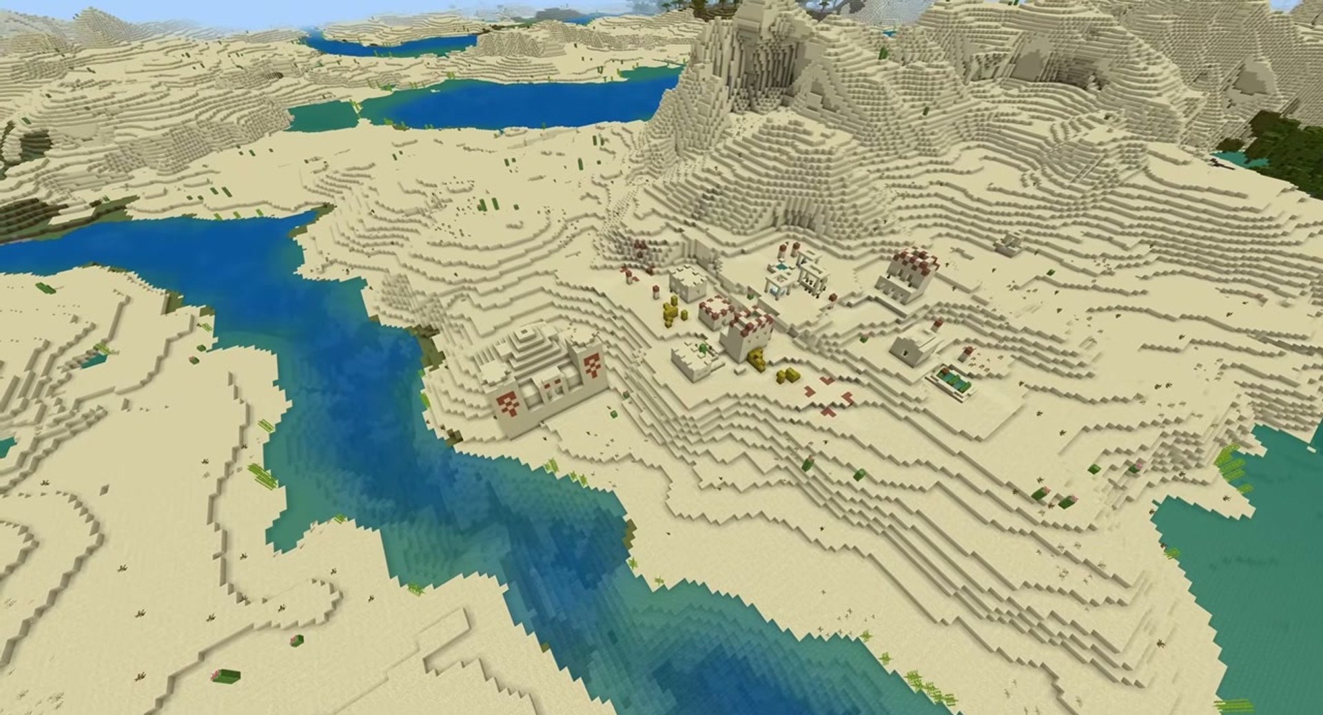 Minecraft seed -3526028088851234405 — скриншот 1