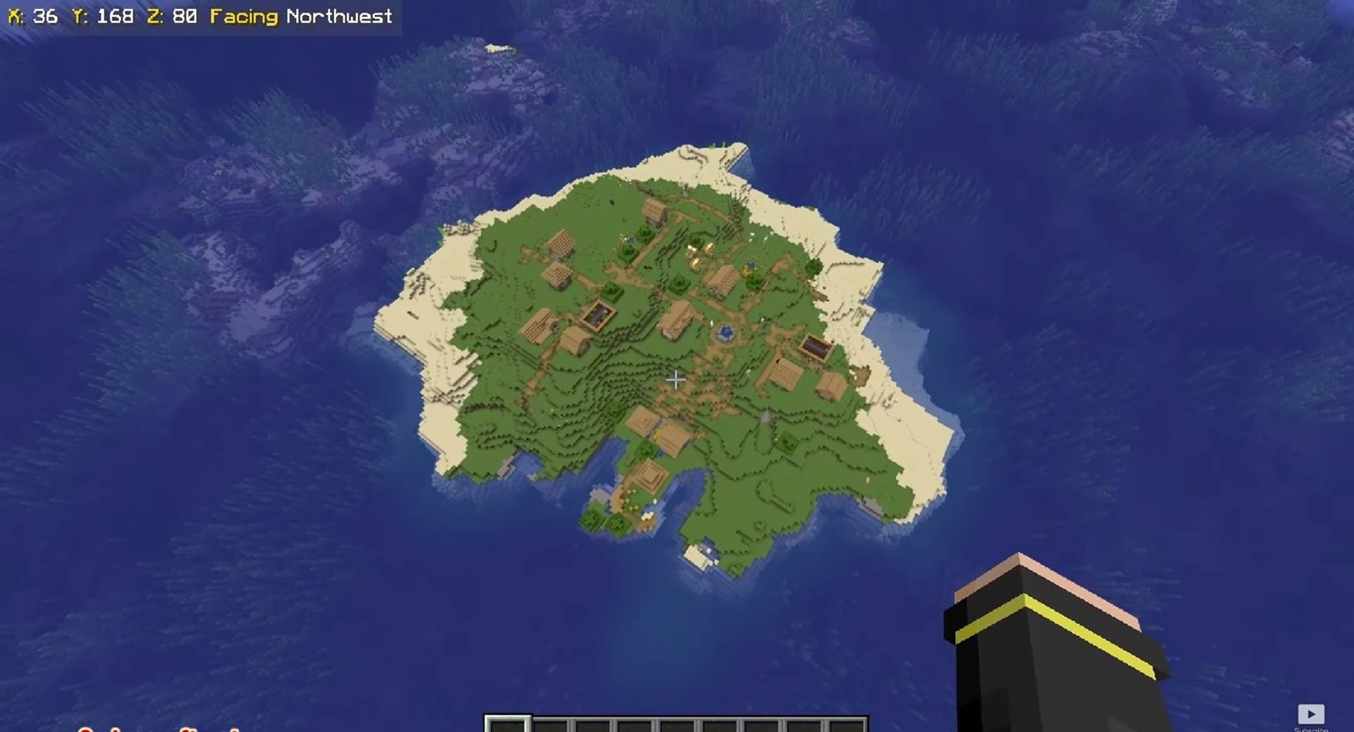 Minecraft seed -3692388744488748166 — скриншот 1