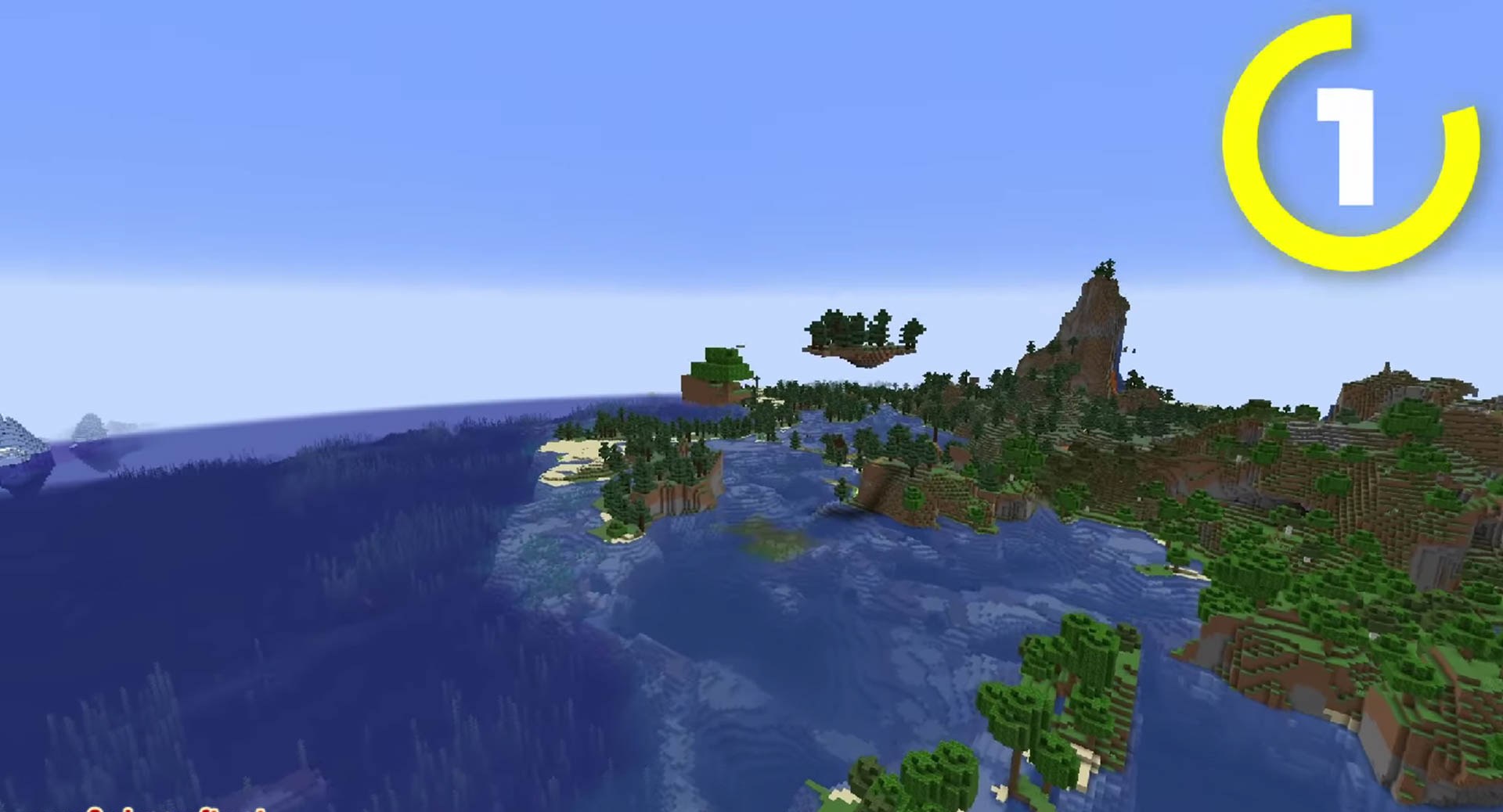 Minecraft seed -3803378407153689181 — скриншот 1