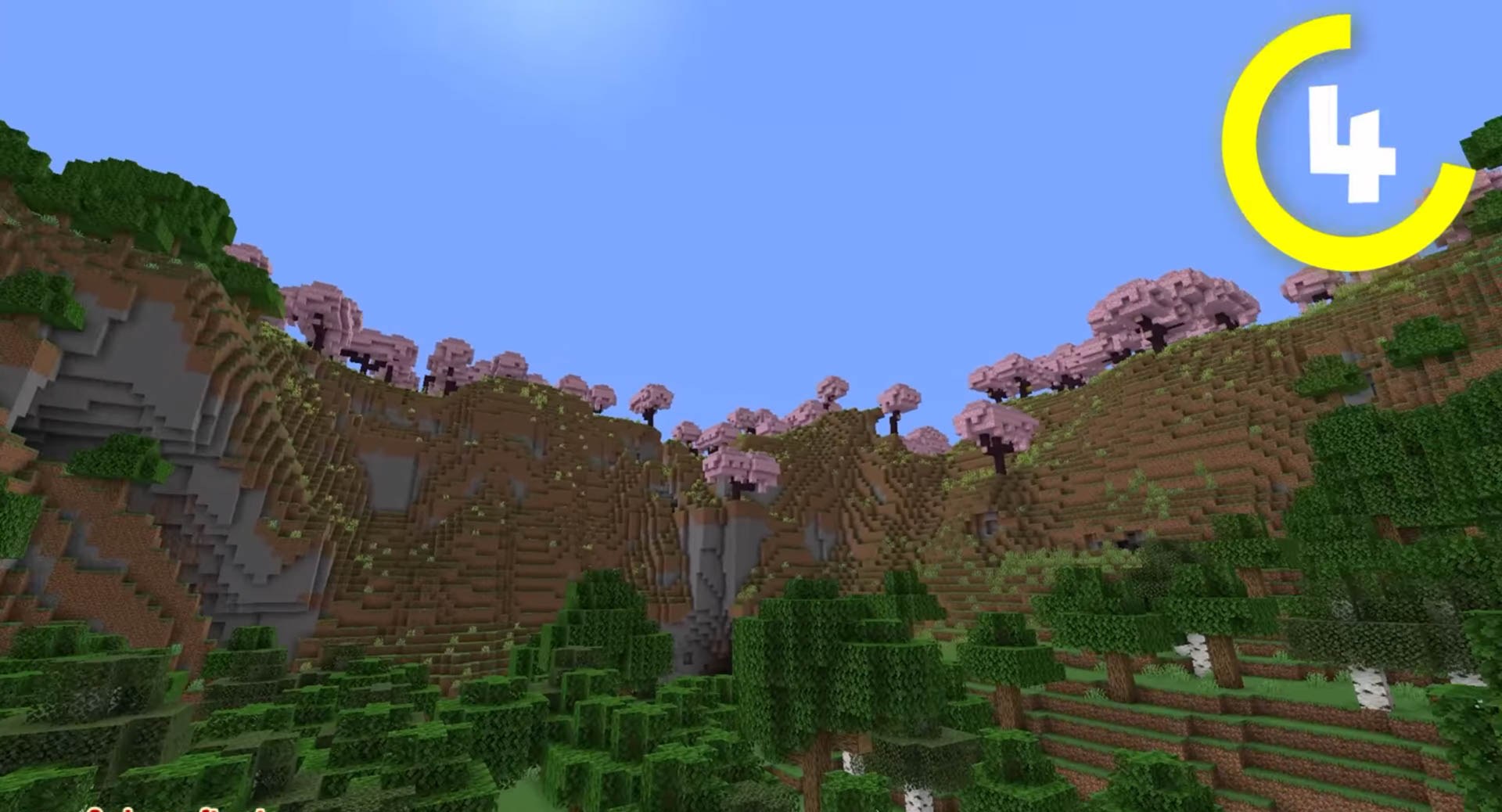 Minecraft seed -3817149792511160019 — скриншот 1