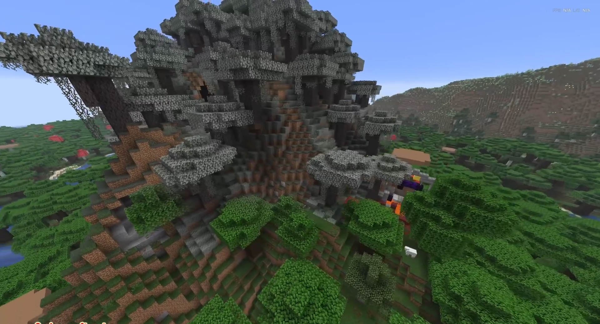 Minecraft seed -3930782522362688416 — скриншот 1