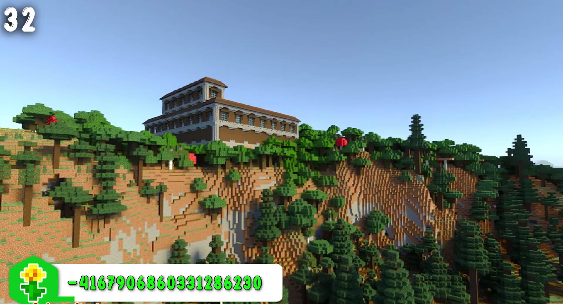 Minecraft seed -4167906860331286230 — скриншот 1