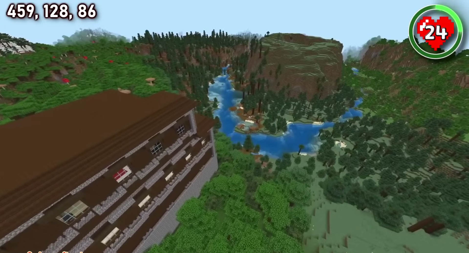 Minecraft seed -4167906860331286230 — скриншот 1