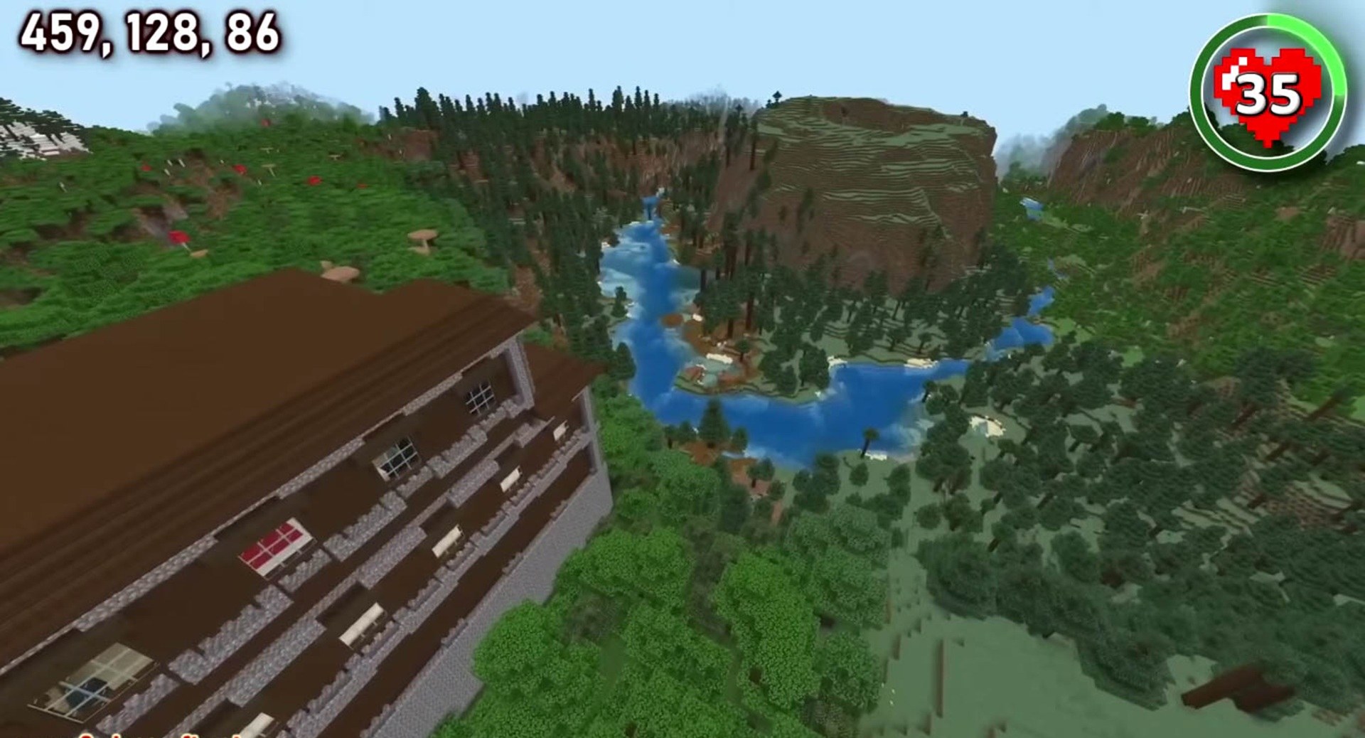 Minecraft seed -4167906860331286230 — скриншот 1