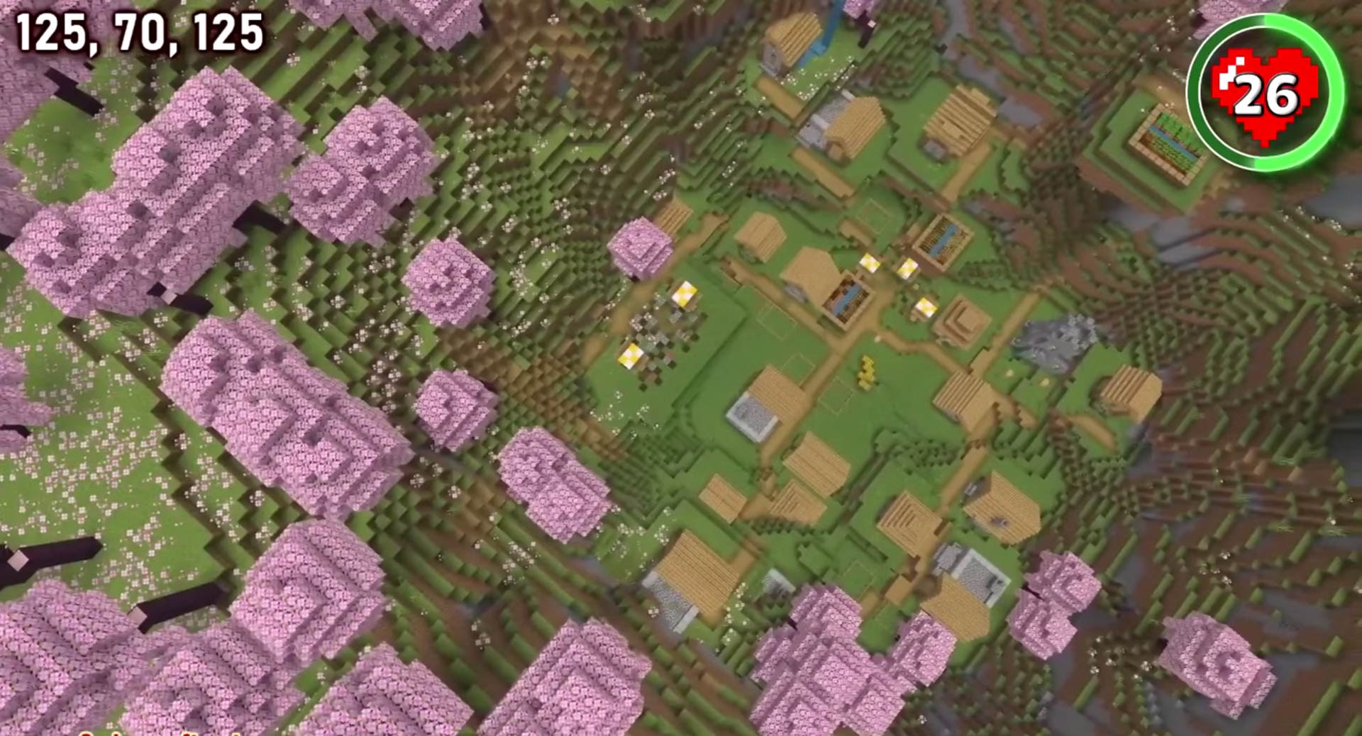 Minecraft seed -4197599622191908127 — скриншот 1