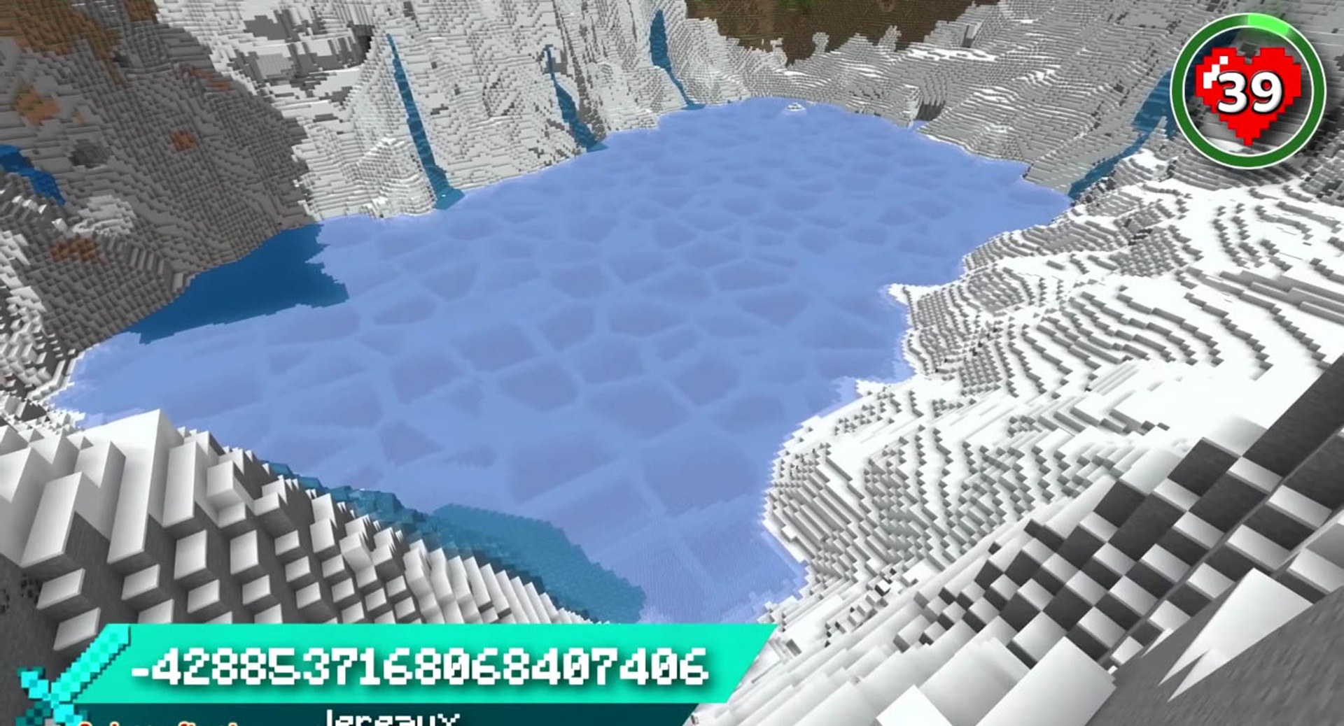 Minecraft seed -4288537168068407406 — скриншот 1