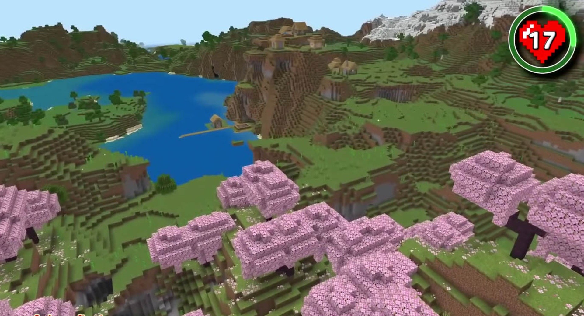 Minecraft seed -4330981099990495853 — скриншот 1