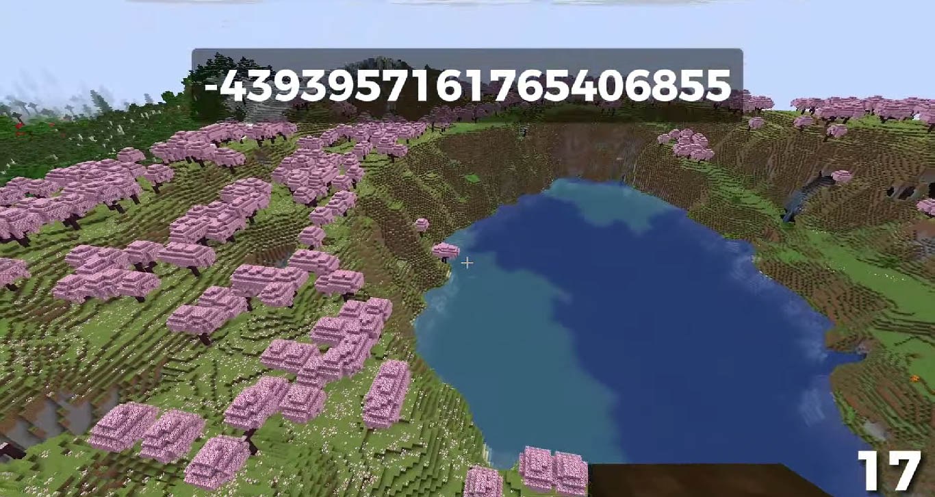 Minecraft seed -4393957161765406855 — скриншот 1