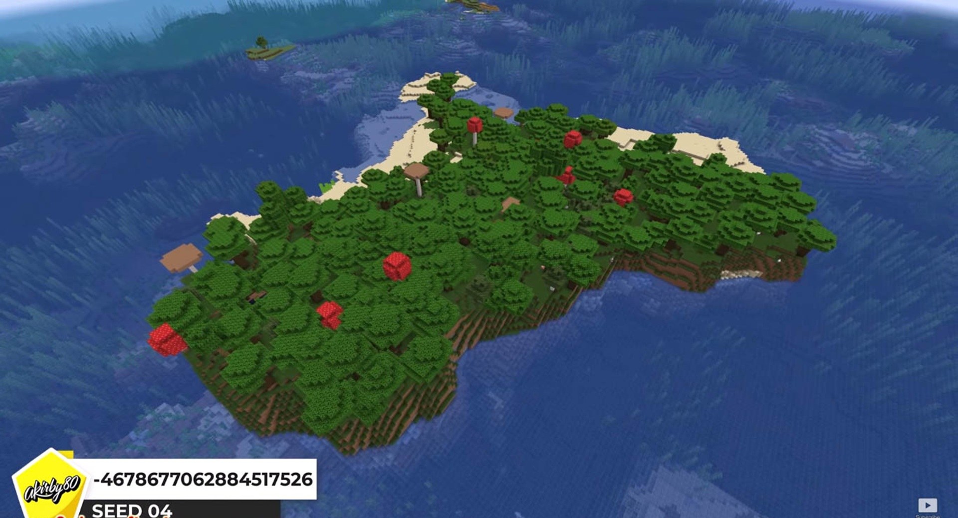 Minecraft seed -4678677062884517526 — скриншот 1