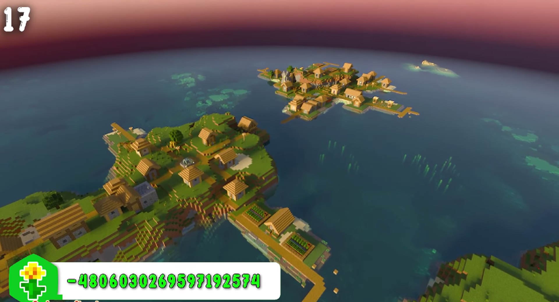 Minecraft seed -4806030269597192574 — скриншот 1