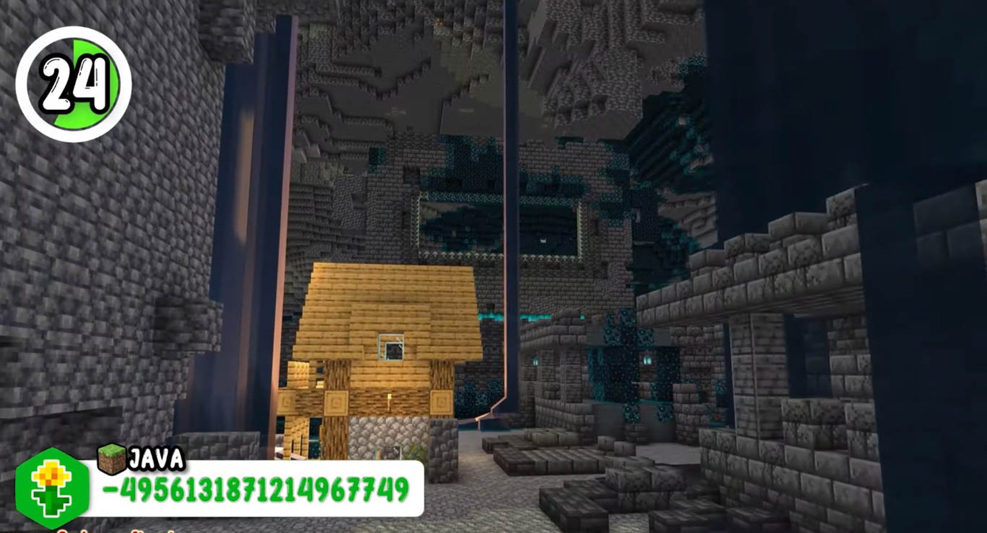 Minecraft seed -4956131871214967749 — скриншот 1