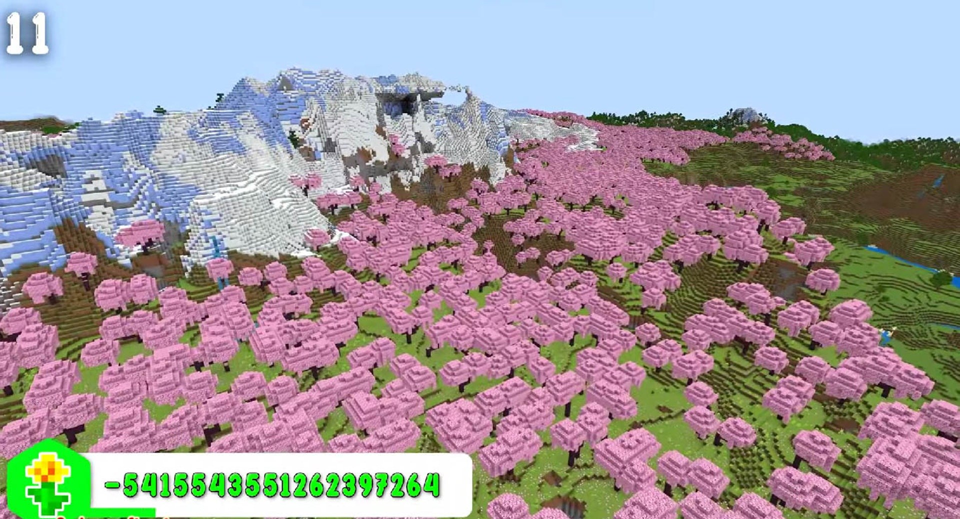Minecraft seed -5415543551262397264 — скриншот 1