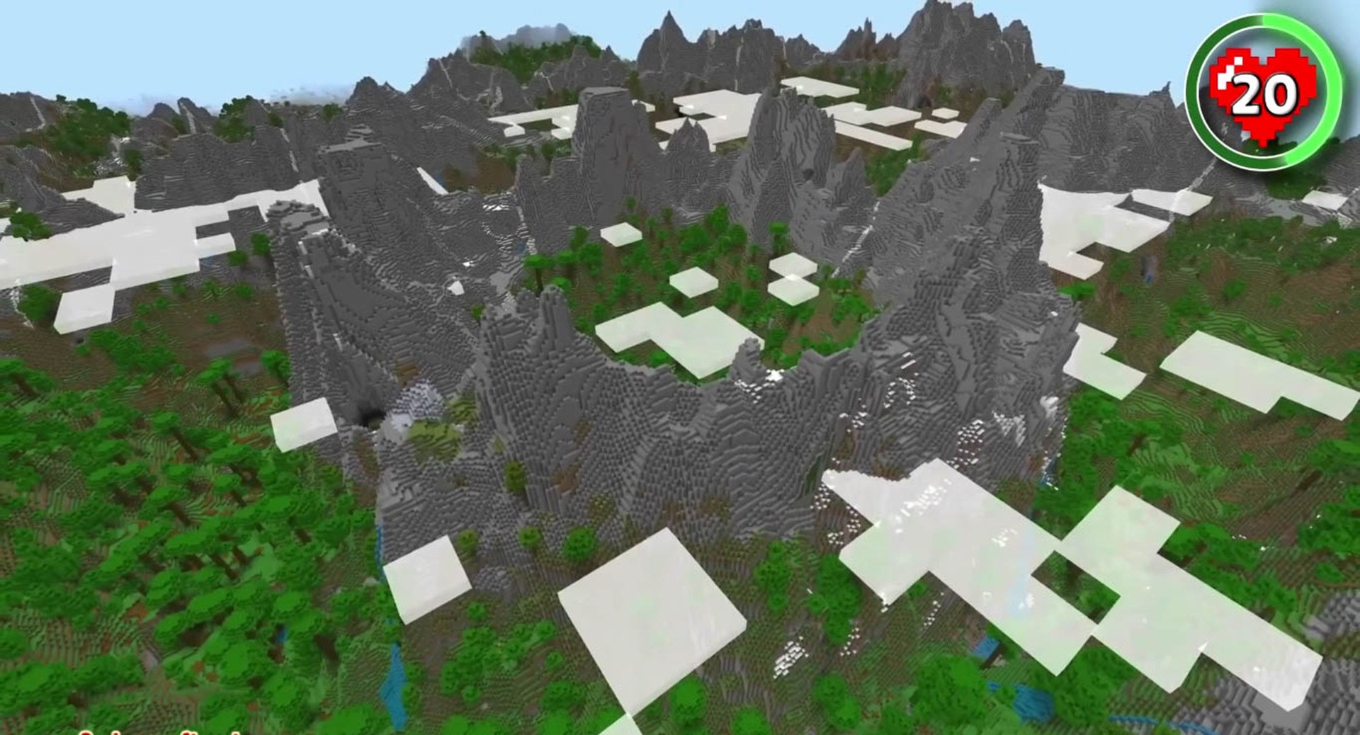 Minecraft seed -5508727545903630956 — скриншот 1
