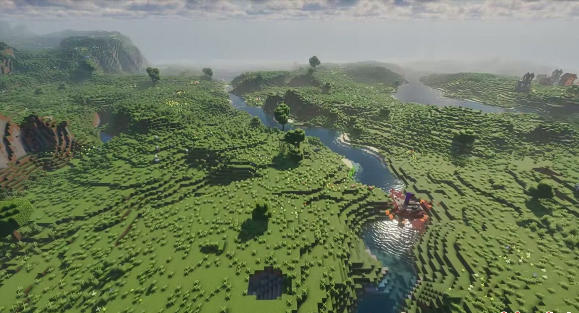 Minecraft seed -5530128737972270834 — скриншот 1