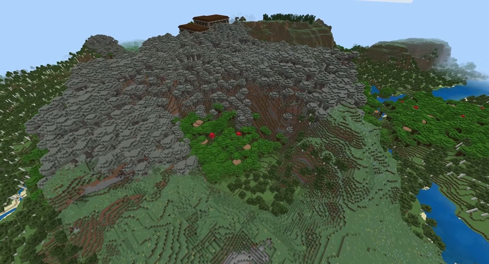 Minecraft seed -5711489487297854000 — скриншот 1