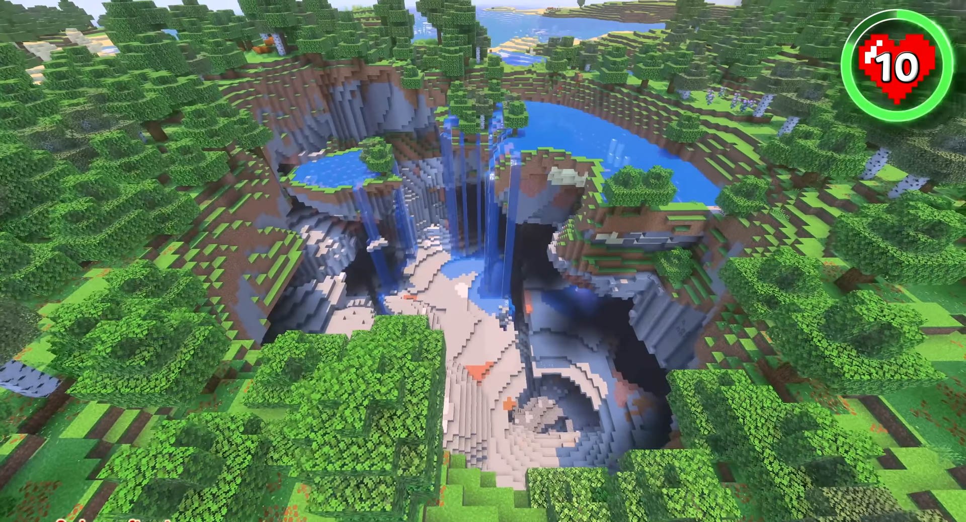 Minecraft seed -580498609465856413 — скриншот 1