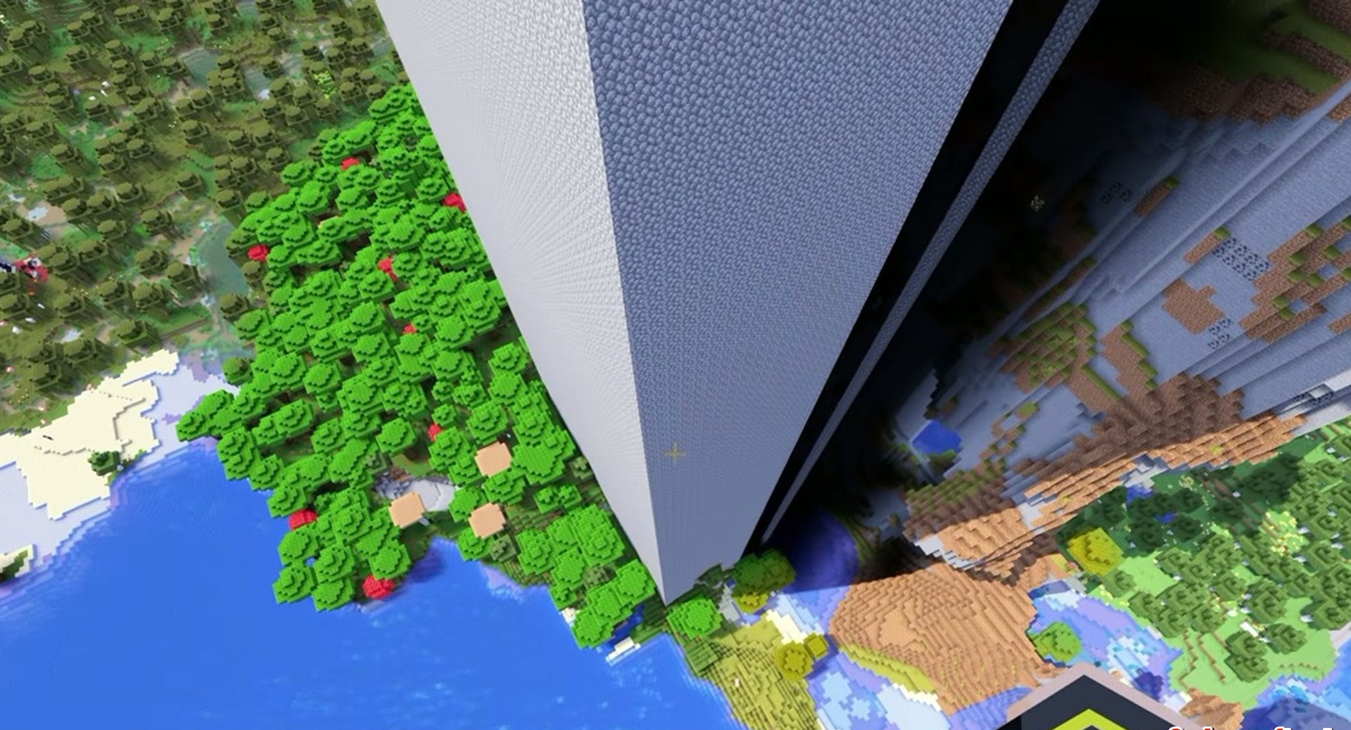 Minecraft seed -6181753429380816554 — скриншот 1