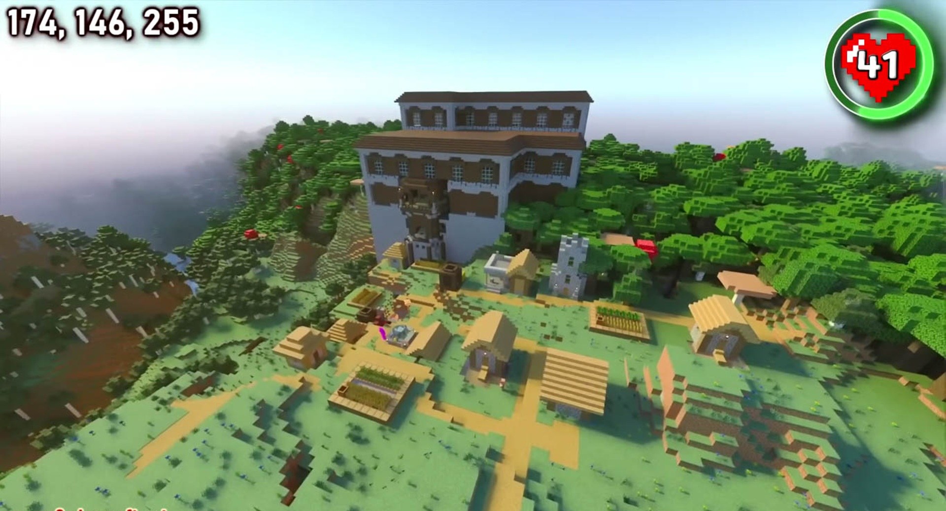 Minecraft seed -6265163590937916906 — скриншот 1