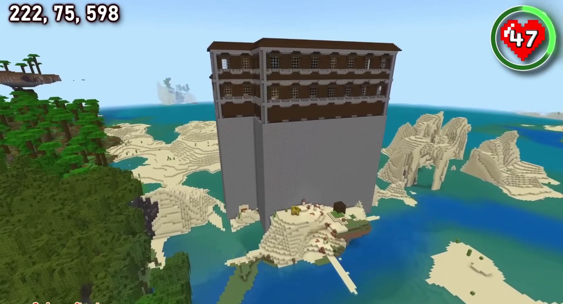 Minecraft seed -6573173596513803534 — скриншот 1