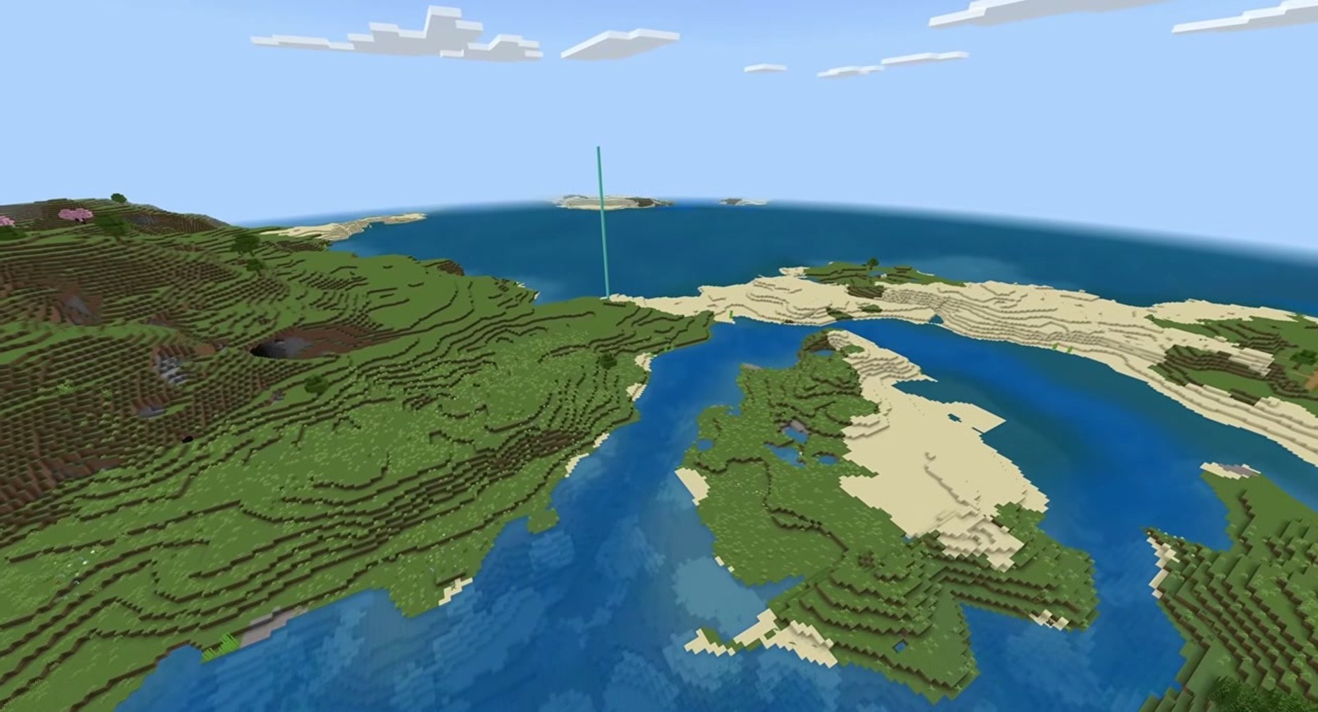 Minecraft seed -6786645312476869491 — скриншот 1