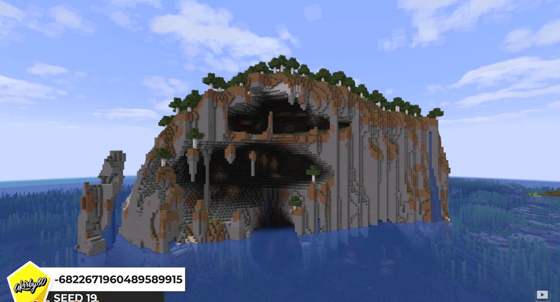Minecraft seed -6822671960489589915 — скриншот 1