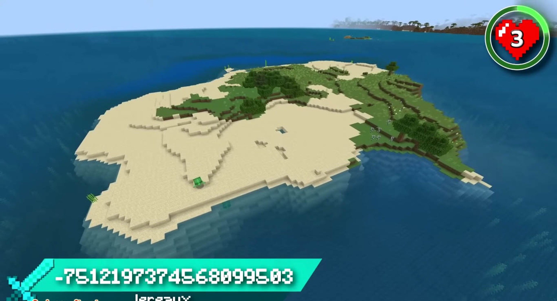 Minecraft seed -7512197374568099503 — скриншот 1