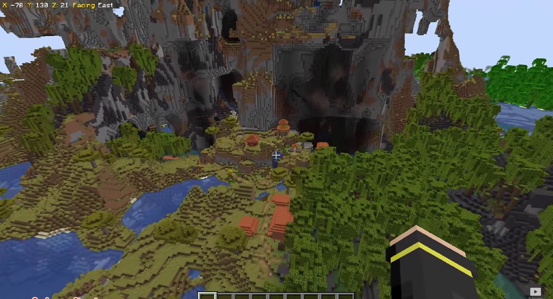 Minecraft seed -7546625600589384896 — скриншот 1