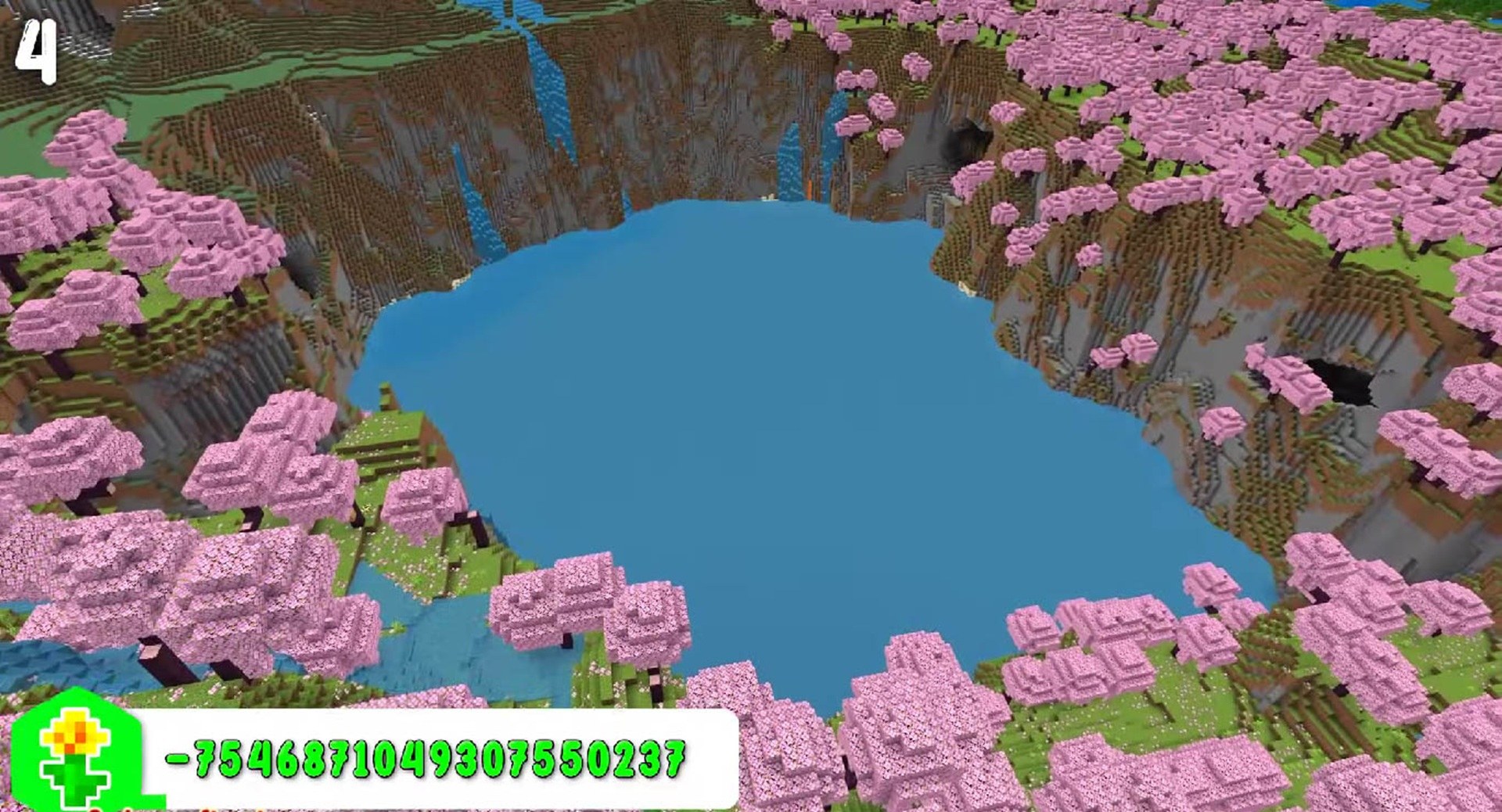 Minecraft seed -7546871049307550237 — скриншот 1