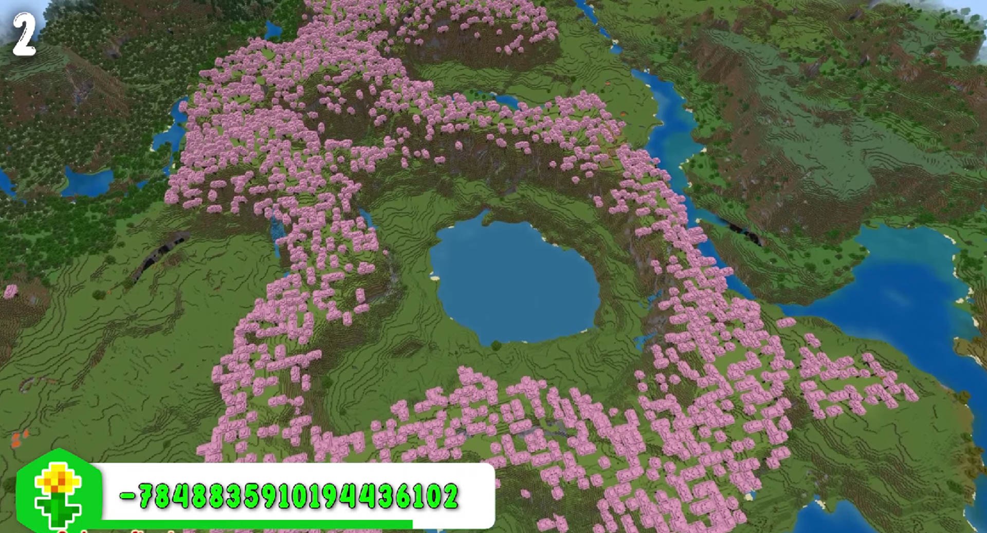Minecraft seed -7848835910194436102 — скриншот 1