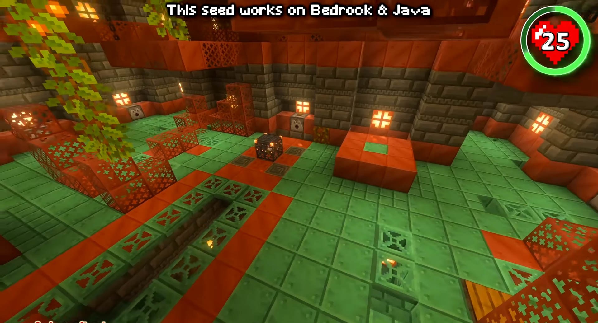 Minecraft seed -8393641919666317235 — скриншот 1