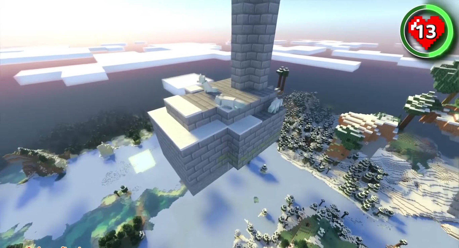 Minecraft seed -8472685712850416505 — скриншот 1