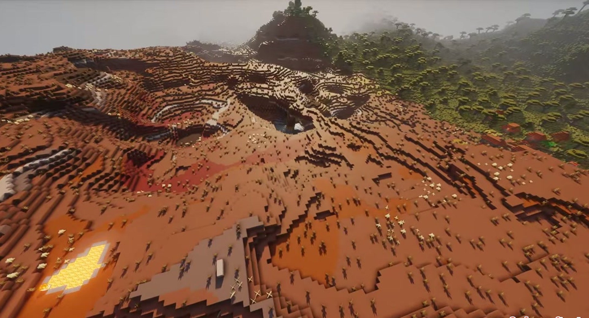 Minecraft seed -8782942174814969948 — скриншот 1