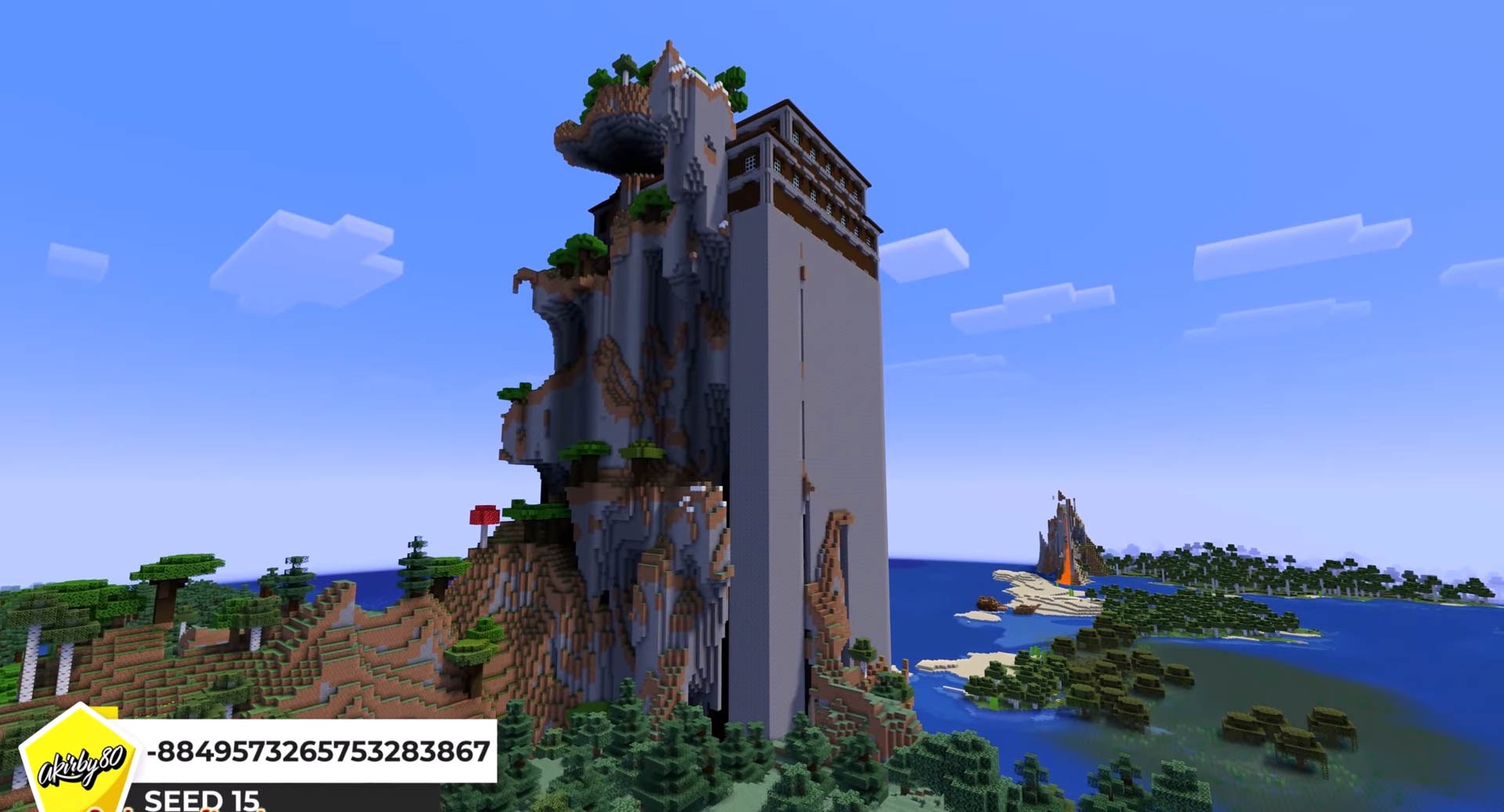 Minecraft seed -8849573265753283867 — скриншот 1
