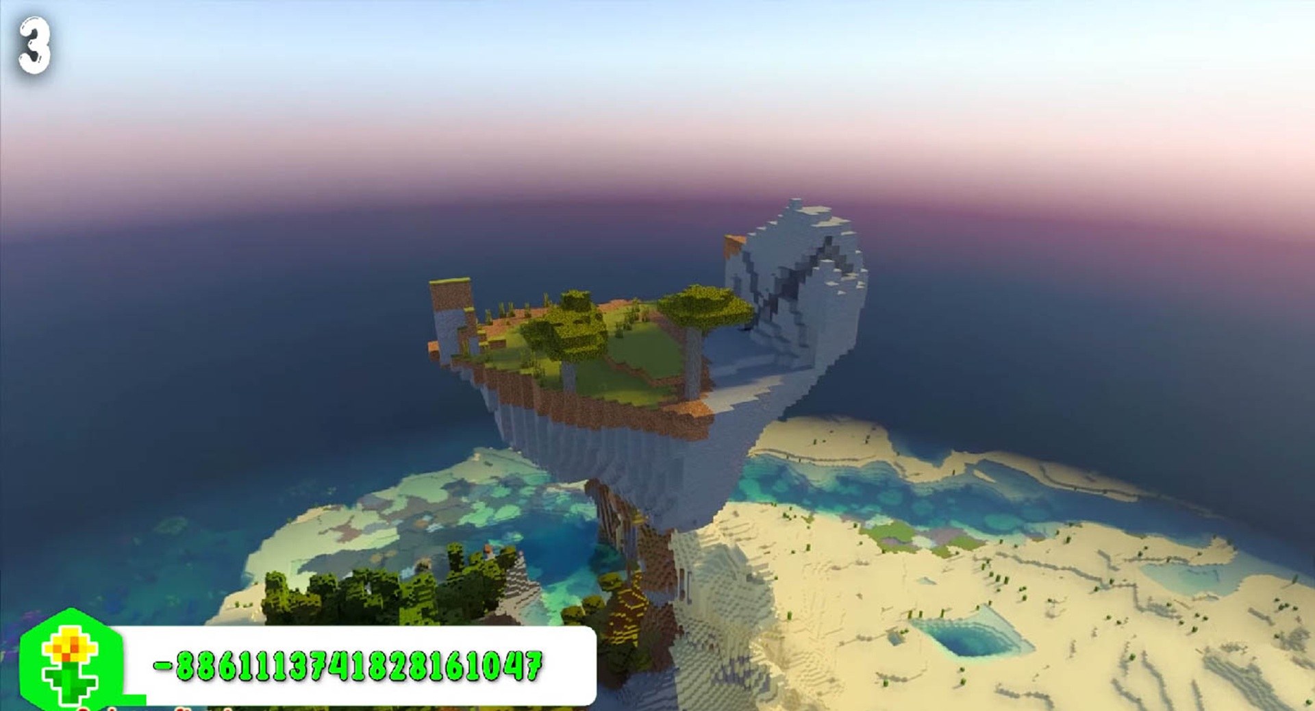 Minecraft seed -8861113741828161047 — скриншот 1