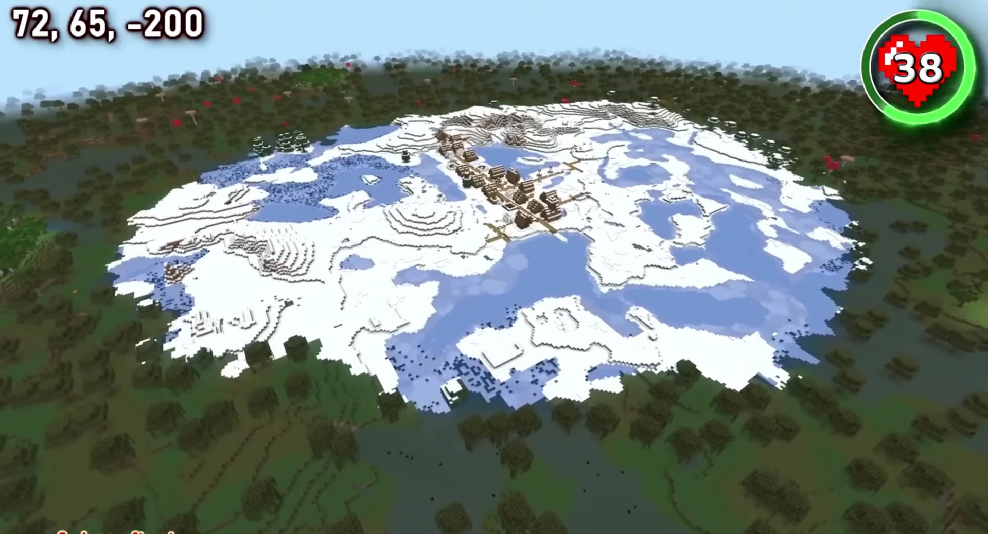 Minecraft seed -9034 — скриншот 1