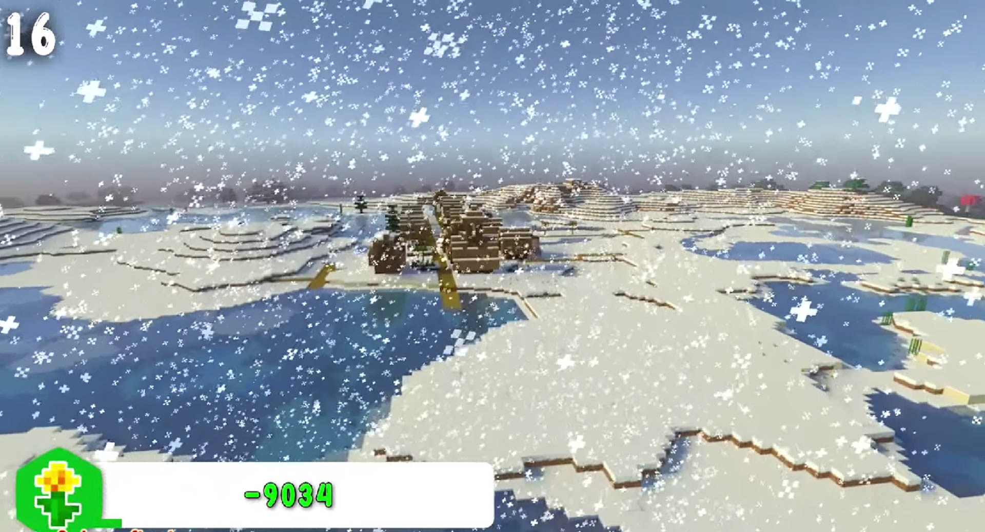 Minecraft seed -9034 — скриншот 1