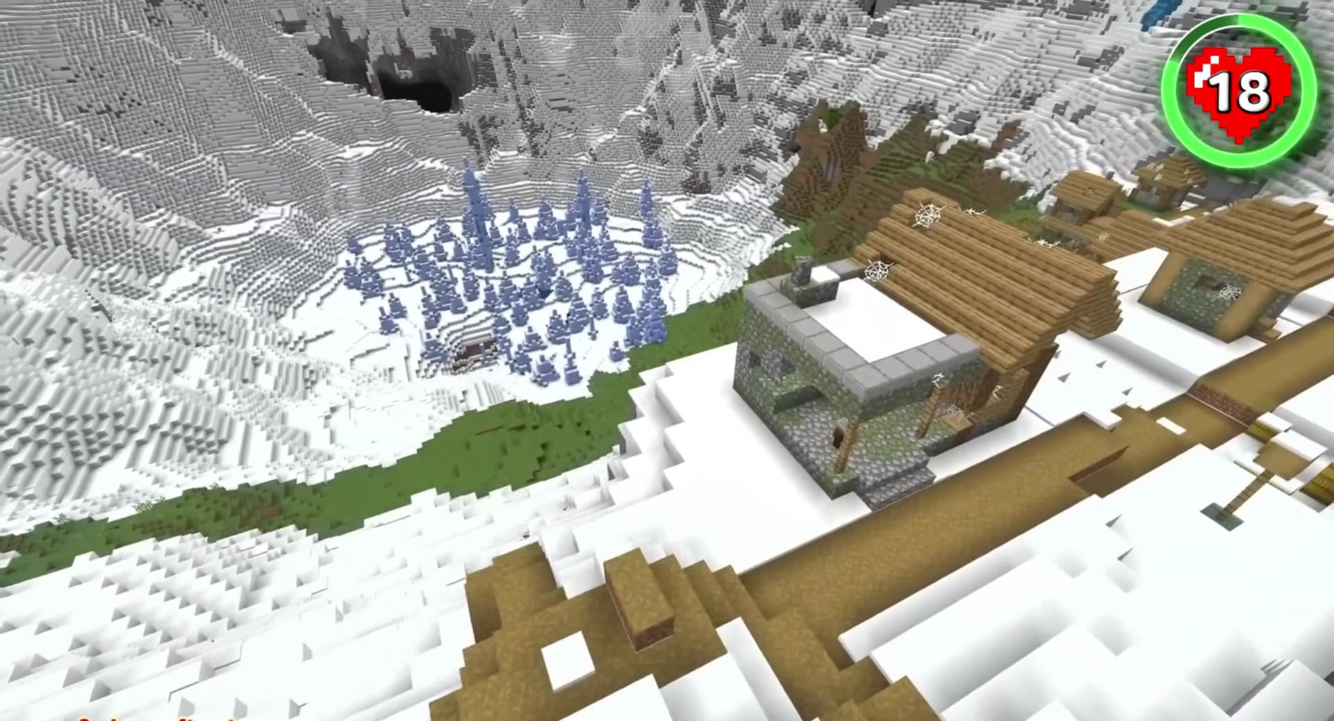 Minecraft seed -9151595917630969141 — скриншот 1